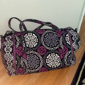 NWOT vera bradley large duffel bag